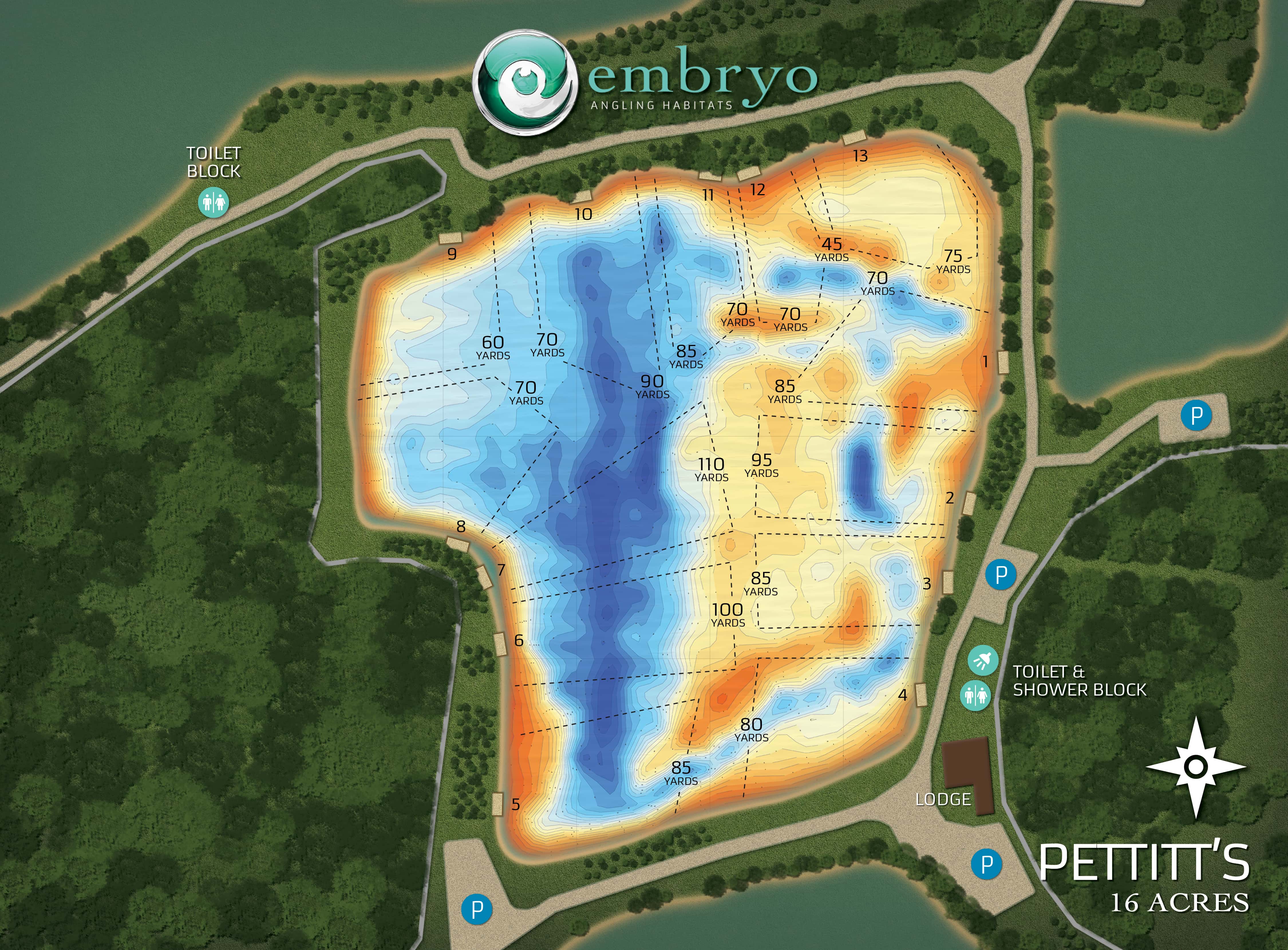 Pettitts official depth map