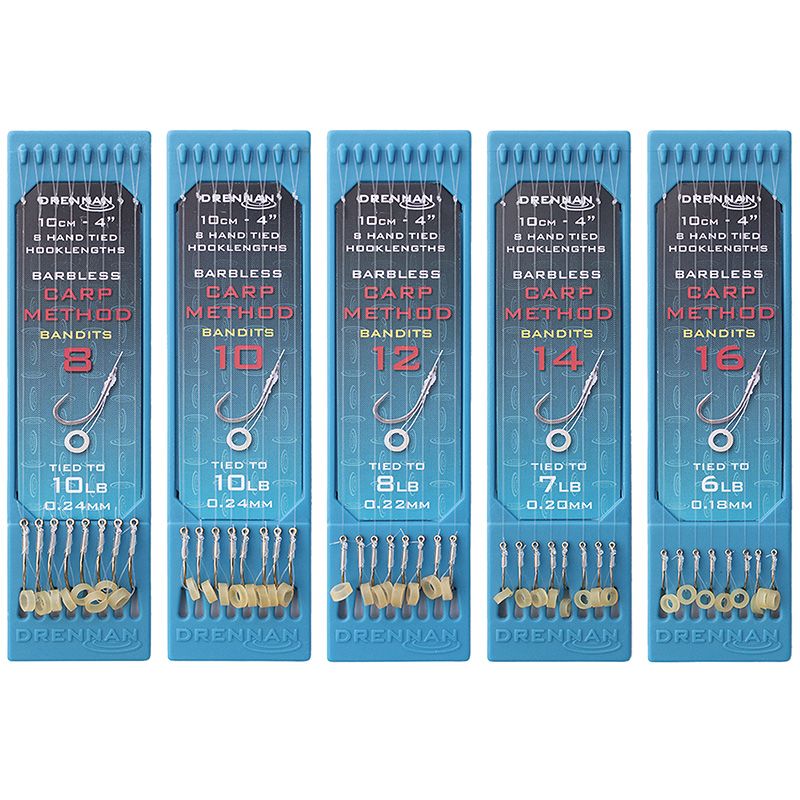 Drennan Method Bandits Barbless Hooks