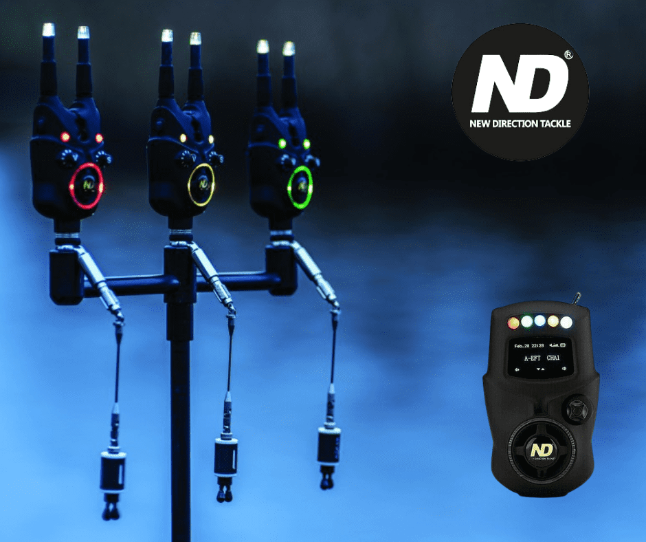 New Direction Tackle K9s Bite Alarm Set 3+1