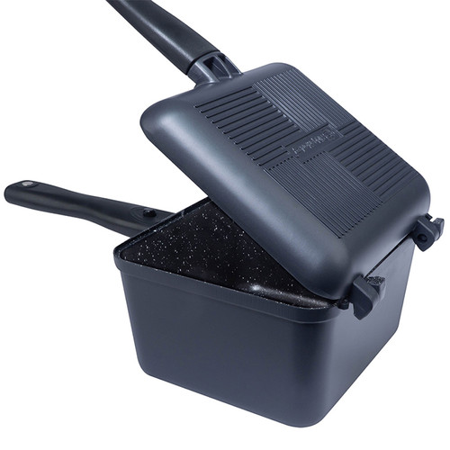 RidgeMonkey Connect Deep Pan & Griddle Granite Edition