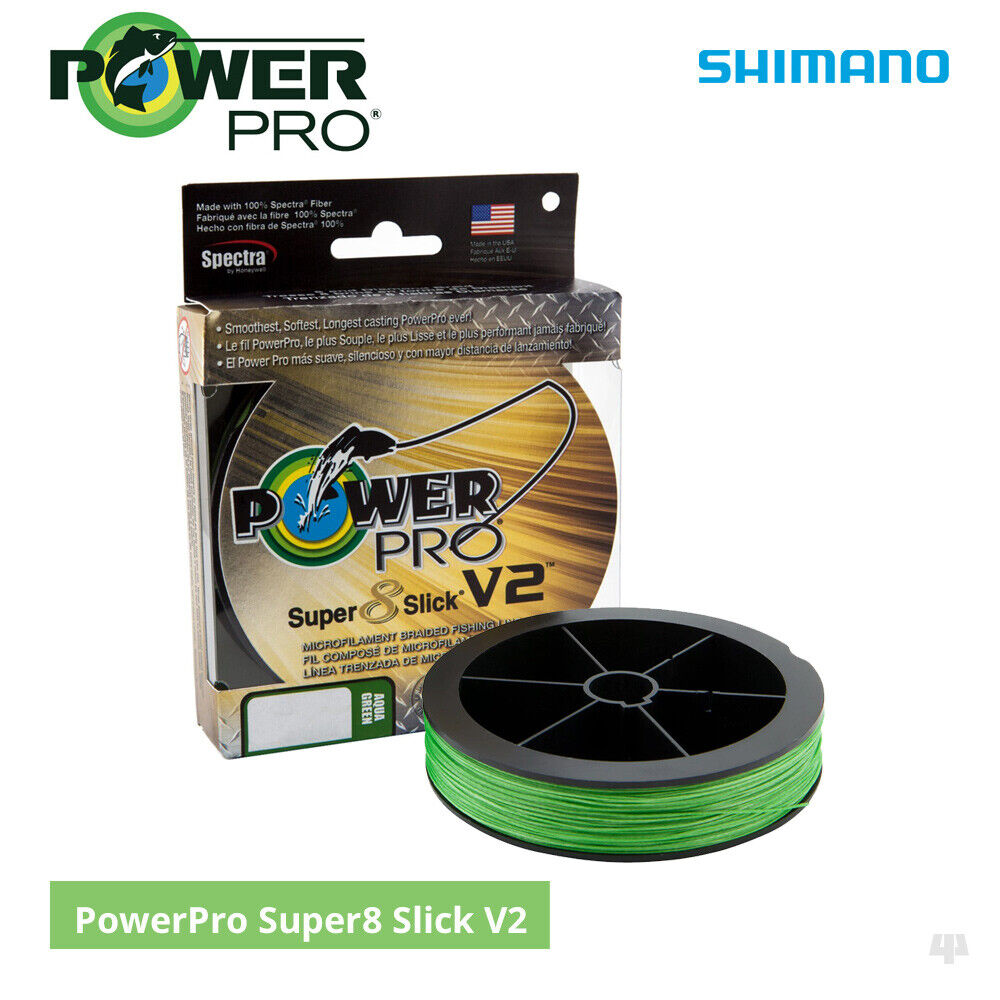 Shimano PowerPro Super 8 Slick V2 Braid